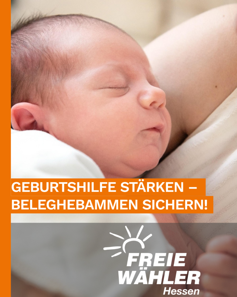 Geburtshilfe stärken – Beleghebammen sichern!