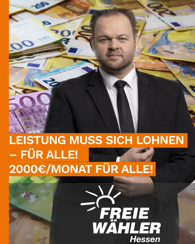 Leistung muss sich lohnen – für alle!